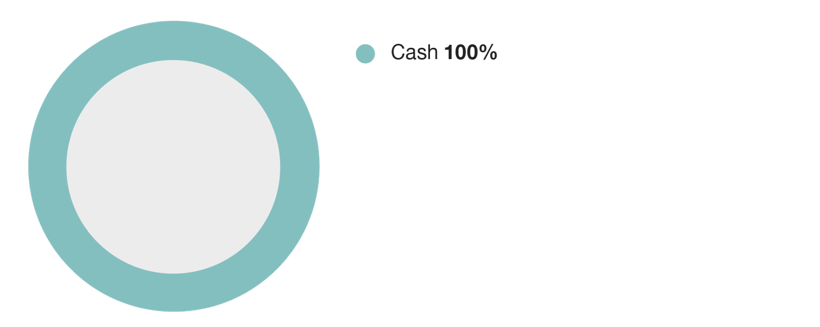 Cash 100%